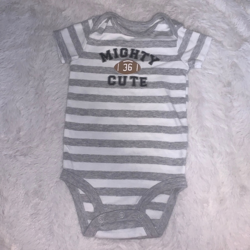 (3 for $10) Carter’s football bodysuit